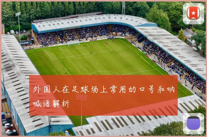 外国人在足球场上常用的口号和呐喊语解析